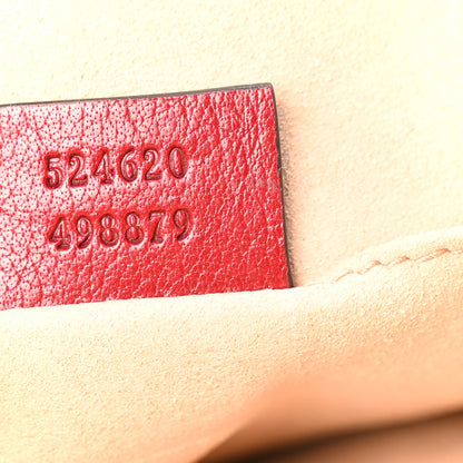 Gucci Piuma Lux Calfskin Small Re(Belle) Crossbody Bag Romantic Cerise 13 of 23