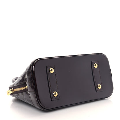 Louis Vuitton Vernis Alma BB Amarante 4 of 8