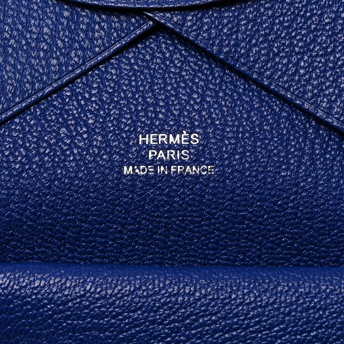 Chevre Mysore Calvi Duo Card Case Bleu Electrique