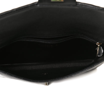 Chanel Caviar Quilted Flap Clutch Black 8 of 20