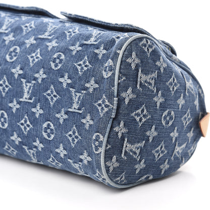 Louis Vuitton Monogram Denim Neo Speedy Blue 7 of 10