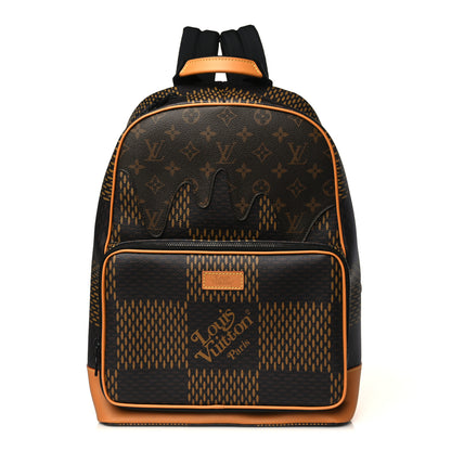 Louis Vuitton X NIGO Giant Damier Ebene Monogram Campus Backpack 1 of 9