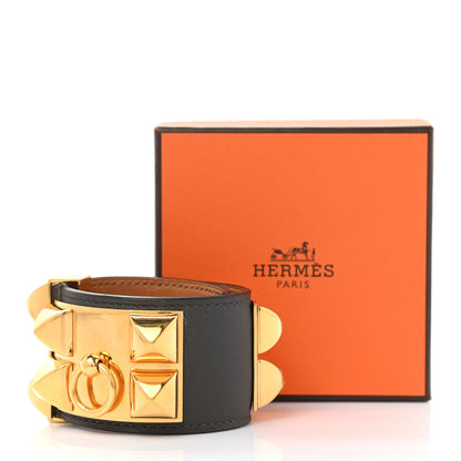 Hermes Swift Collier de Chien CDC Bracelet S Black 8 of 8