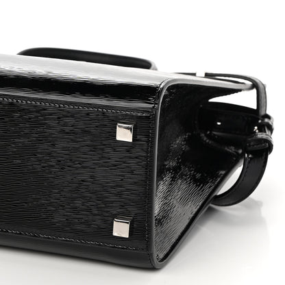 Saint Laurent Patent Small Manhattan Shopper Tote Black 9 of 9