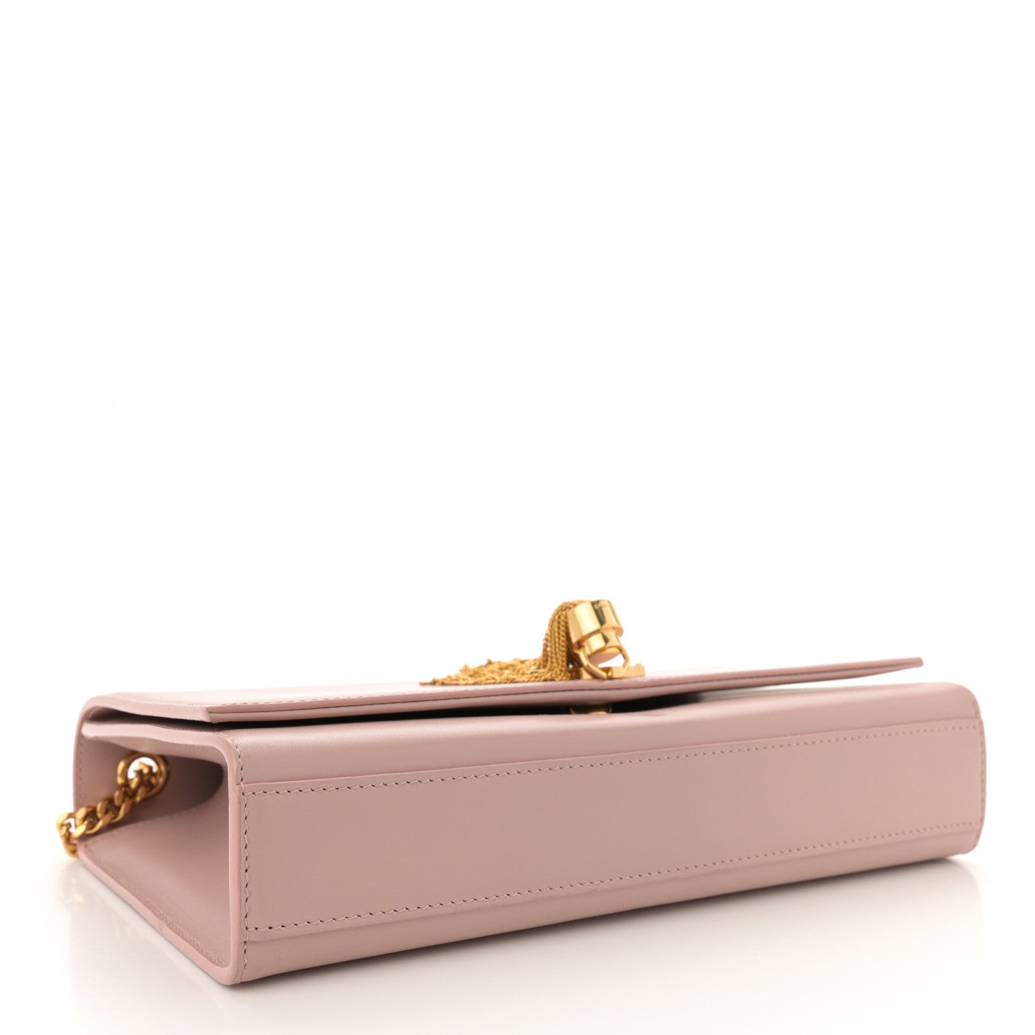 Saint Laurent Smooth Calfskin Medium Classic Monogram Kate Tassel Satchel Pink 4 of 15