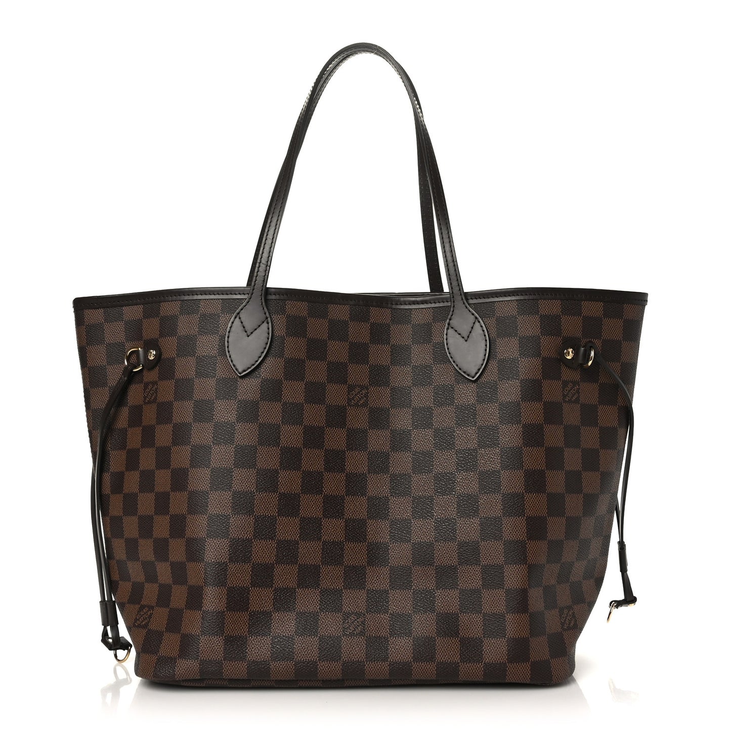 Damier Ebene Neo Neverfull MM Rose Ballerine