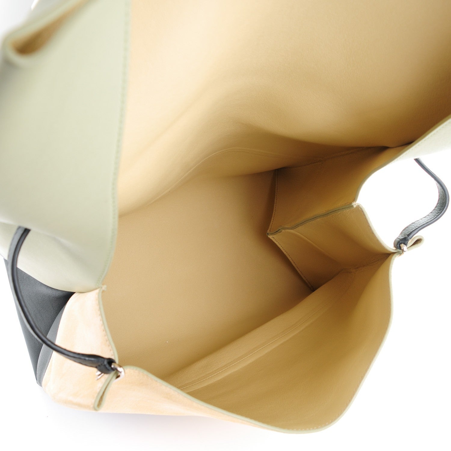 Celine Calfskin Suede All Soft Shoulder Bag Pistachio 6 of 11