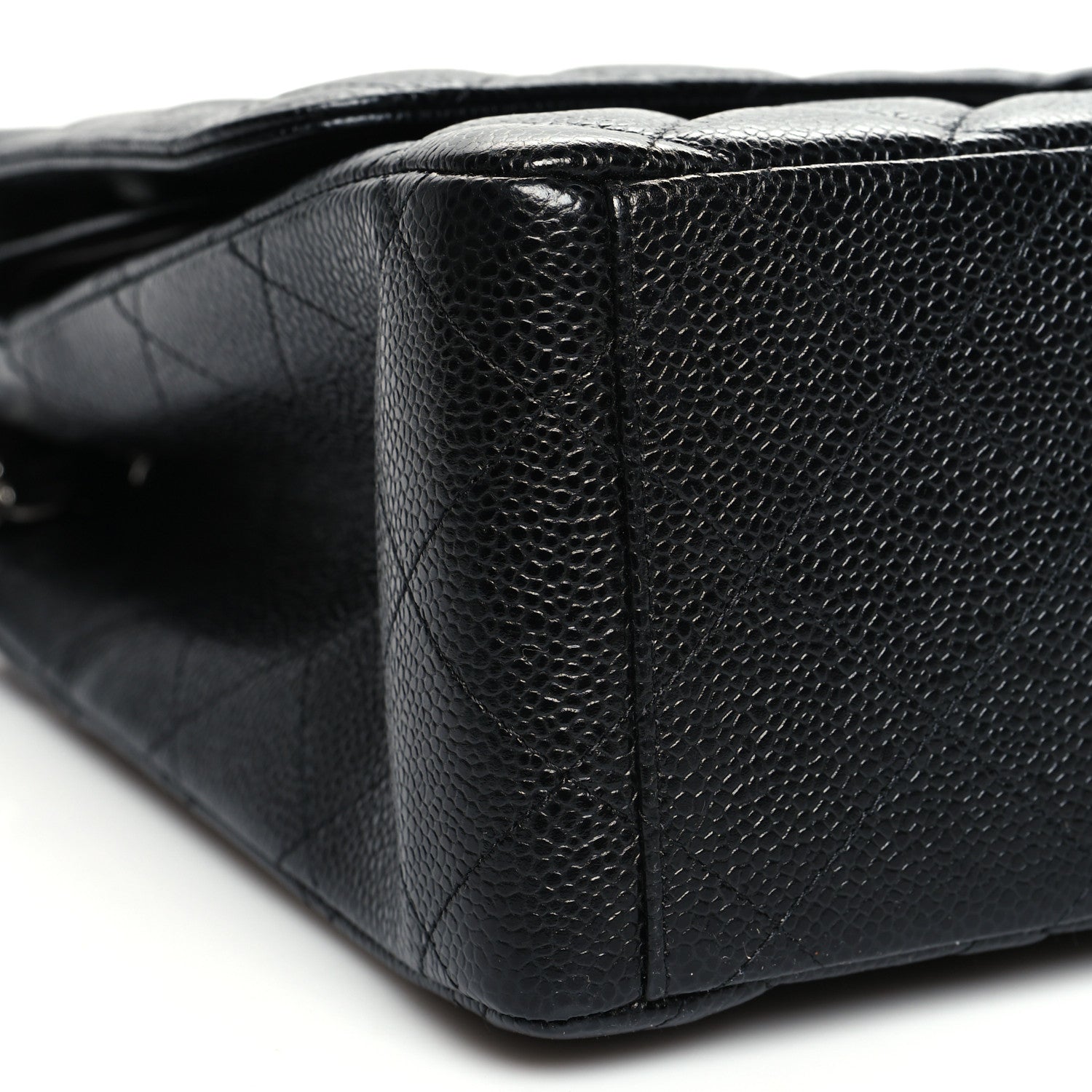 Chanel Caviar Quilted Maxi Double Flap Black 9 of 10