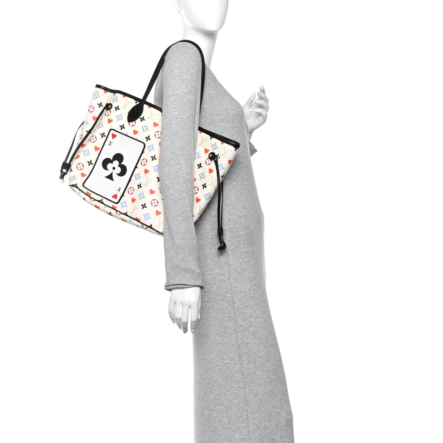 Louis Vuitton Game On Neverfull MM White 2 of 12