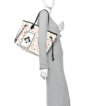 Louis Vuitton Game On Neverfull MM White 2 of 12
