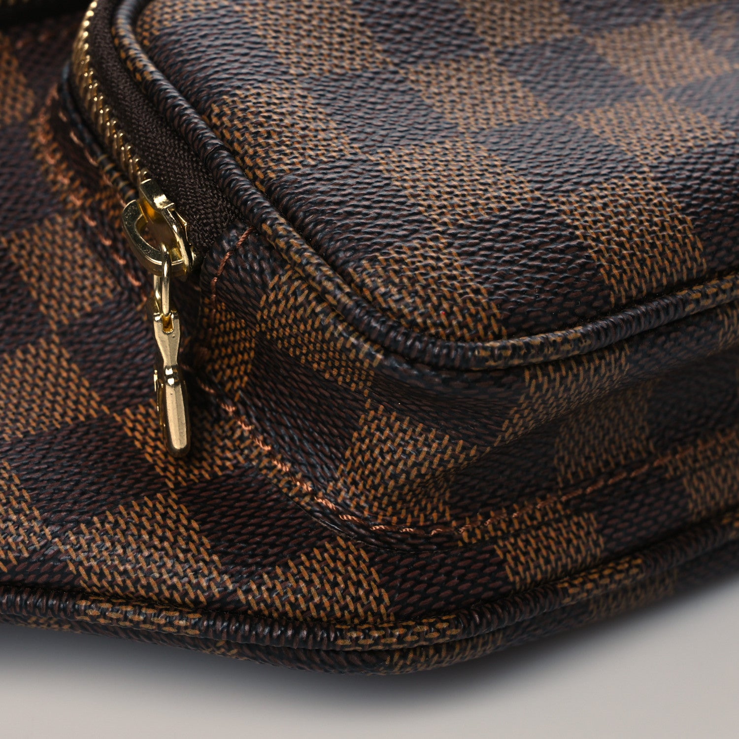Louis Vuitton Damier Ebene Melville Bum Bag 8 of 9