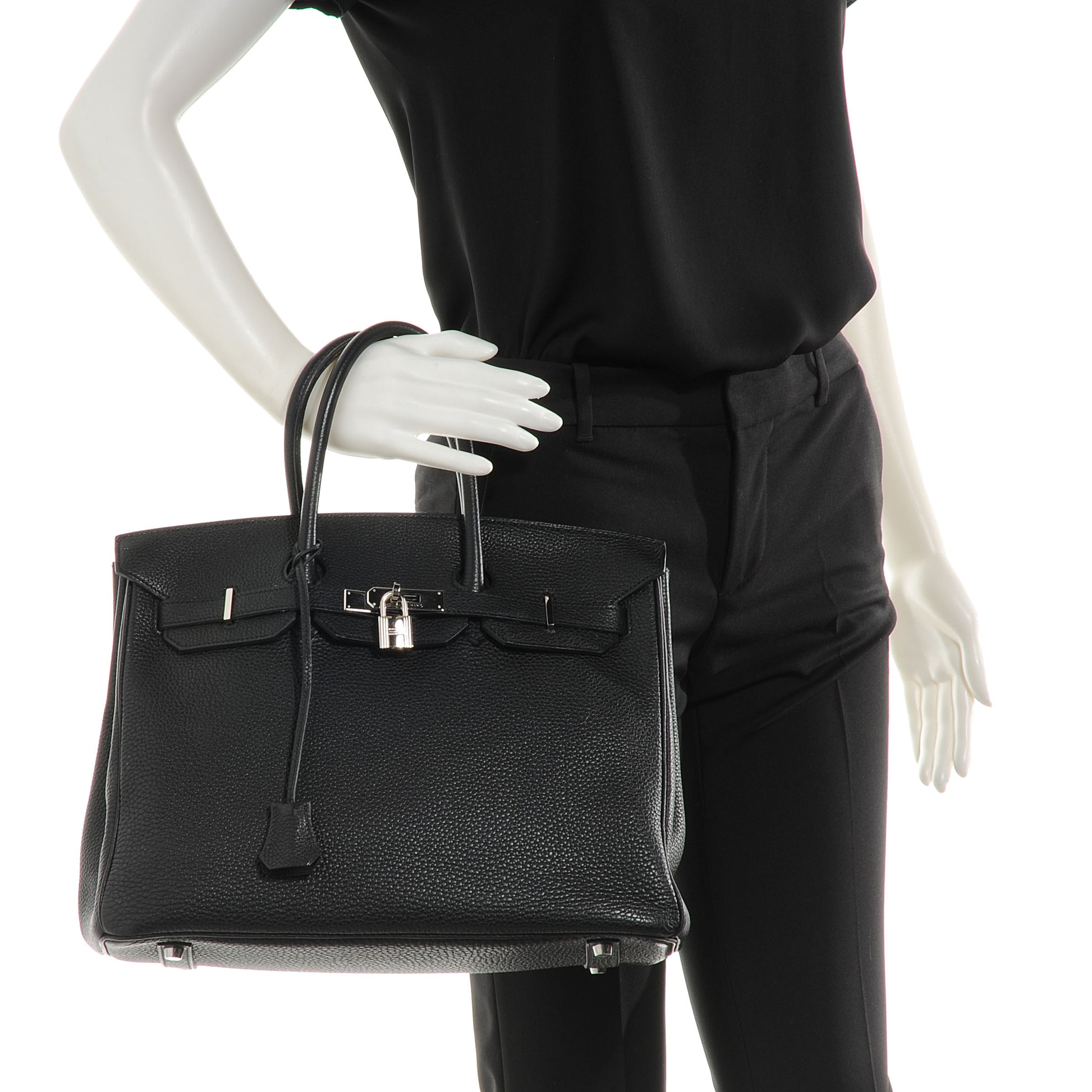 Hermes Togo Birkin 35 Noir 2 of 10