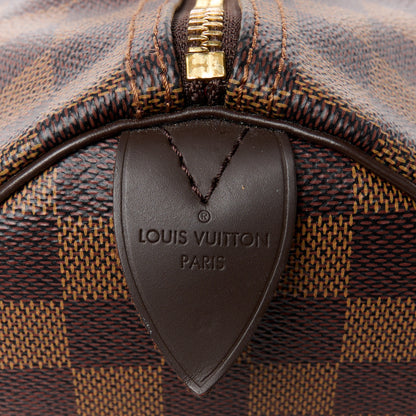 Louis Vuitton Damier Ebene Speedy 35 9 of 12