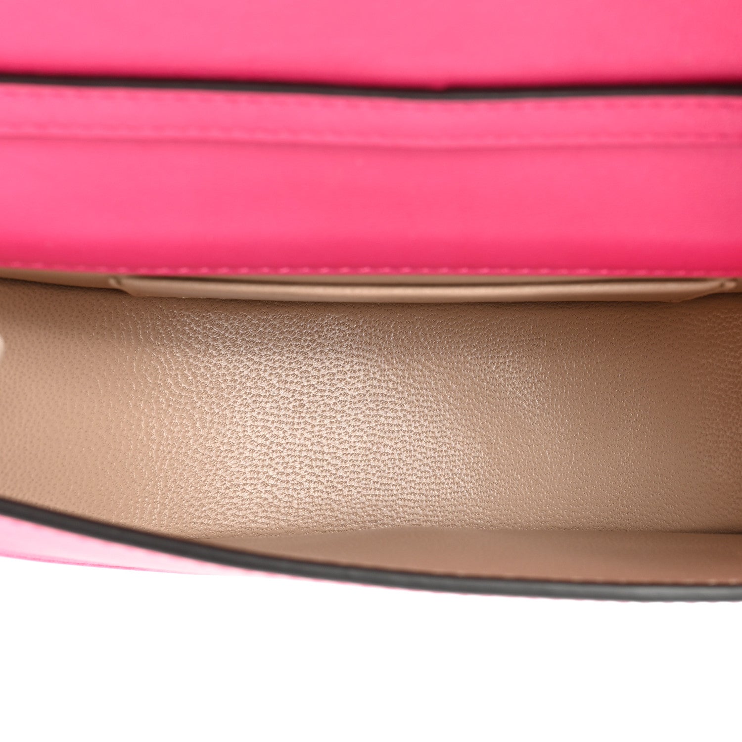 Chloe Calfskin Small Nile Bracelet Minaudiere Bag Fuchsia Rose 5 of 11
