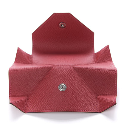 Hermes Epsom 24 Change Purse Rouge Casaque 5 of 7