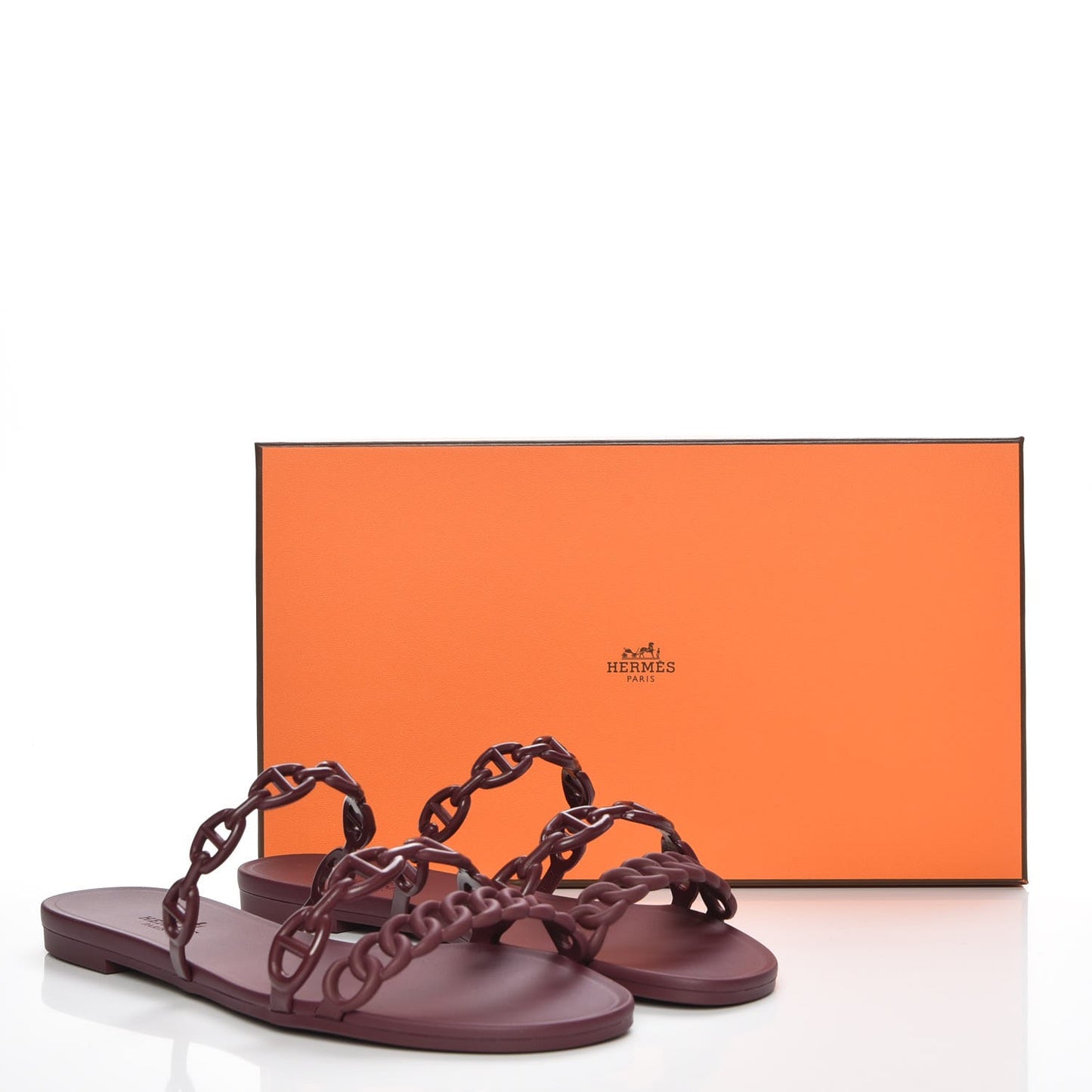TPU Rivage Sandals 35 Bordeaux