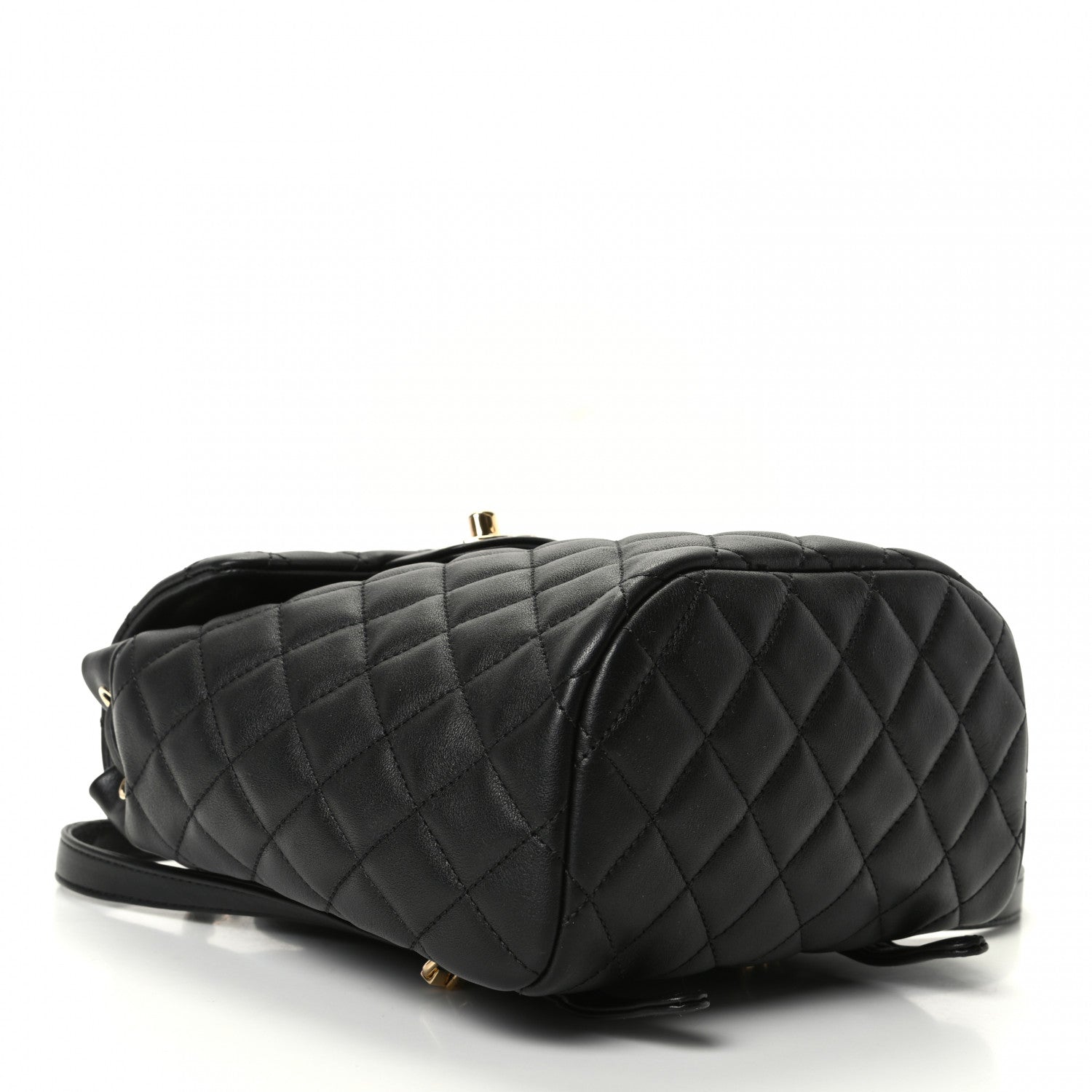 Chanel Calfskin Quilted Mini Urban Spirit Backpack Black 3 of 9