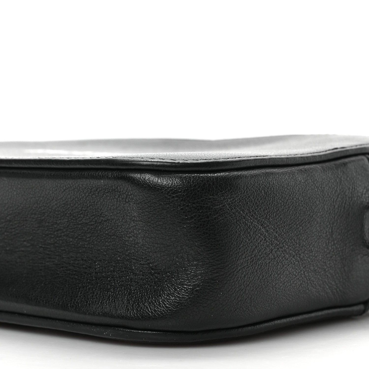 Balenciaga Calfskin Logo XS Everyday Camera Bag with Handle Black 8 of 9