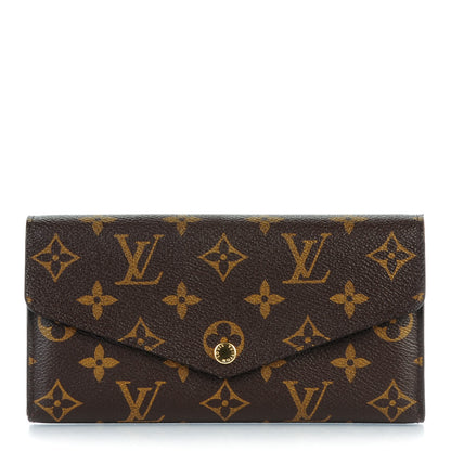 Louis Vuitton Monogram Sarah Wallet NM 1 of 7