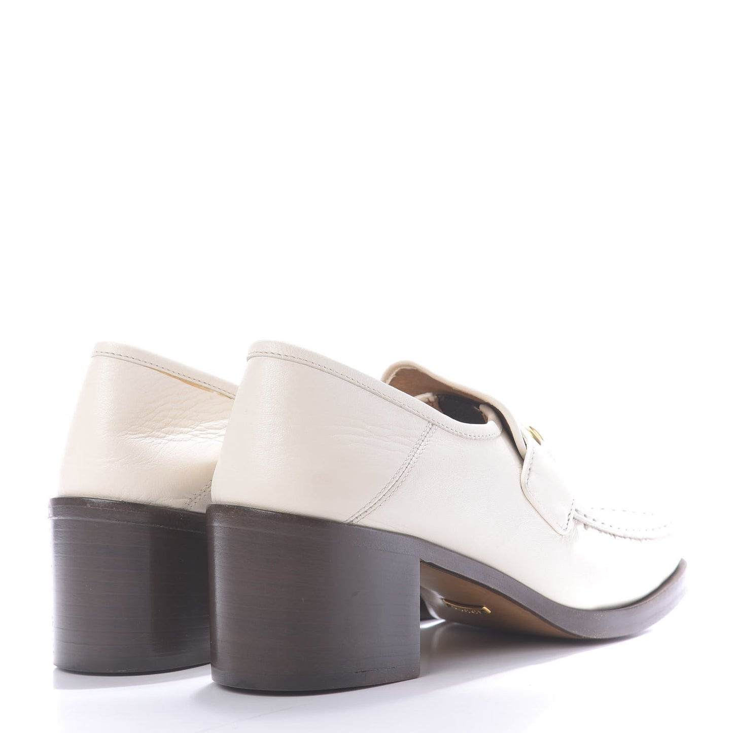 Malaga Kid Horsebit Loafer Pumps 39.5 White