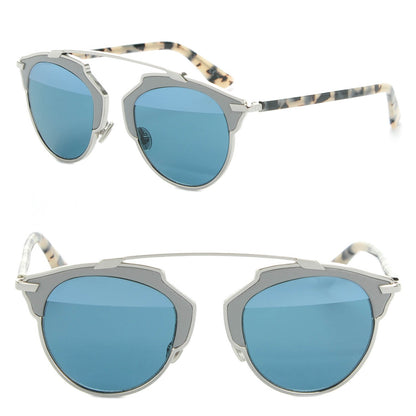Christian Dior Leather Trim So Real Sunglasses Grey 1 of 8