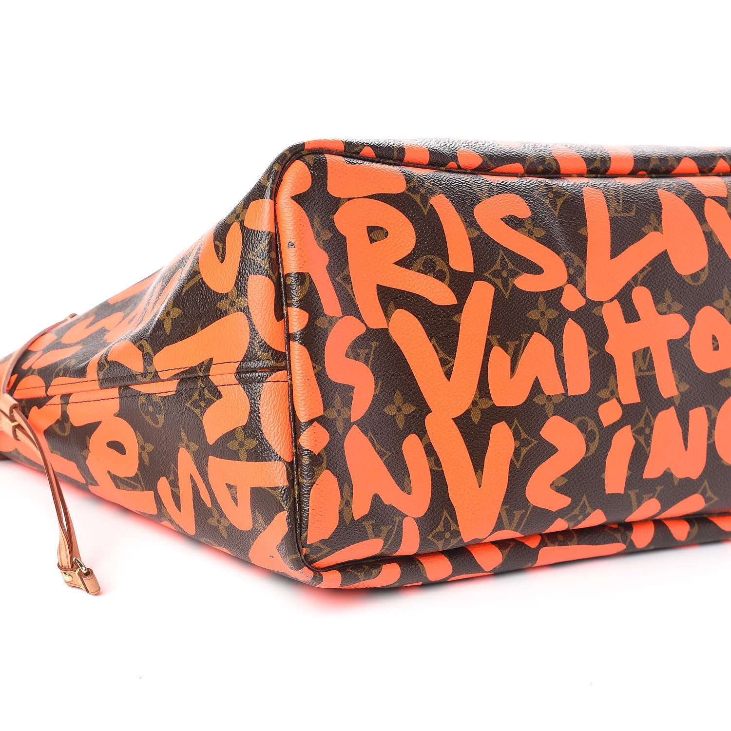 Louis Vuitton Monogram Graffiti Neverfull GM Orange 9 of 16