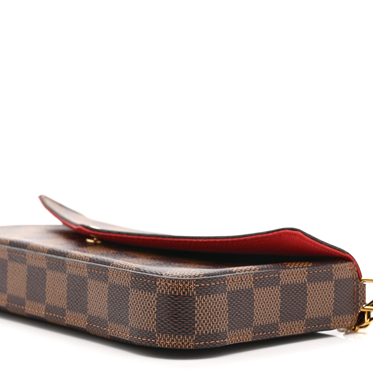 Damier Ebene Pochette Felicie Chain Wallet