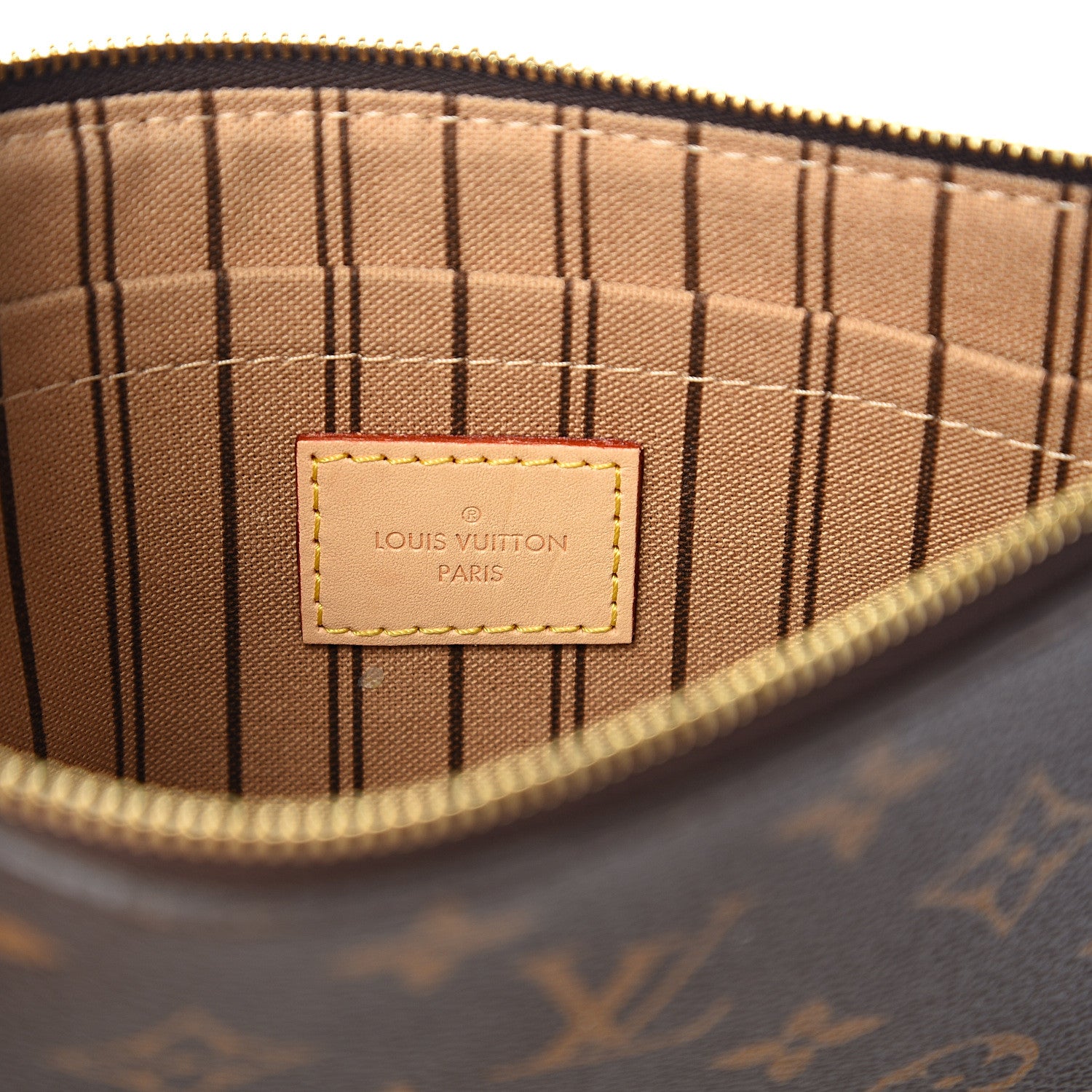 Louis Vuitton Monogram Neverfull MM GM Pochette 5 of 7