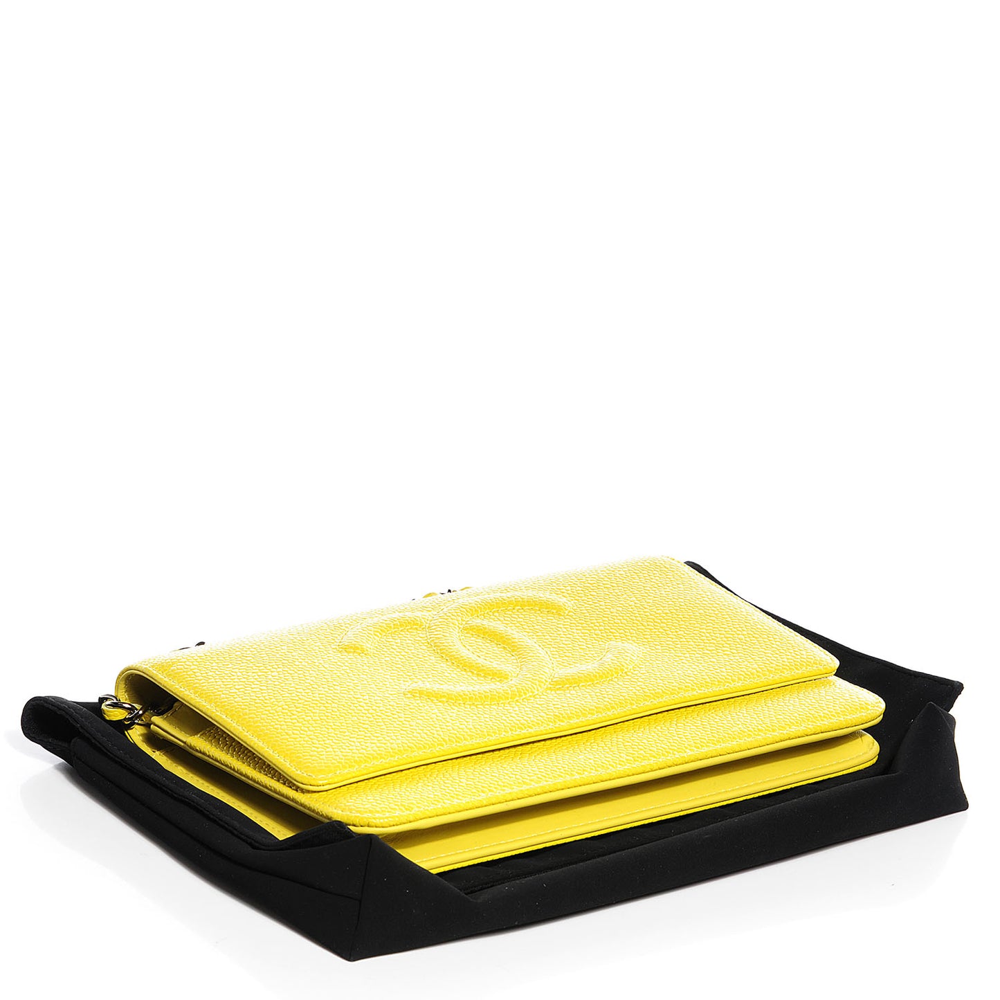 Caviar Timeless CC Wallet on Chain WOC Yellow