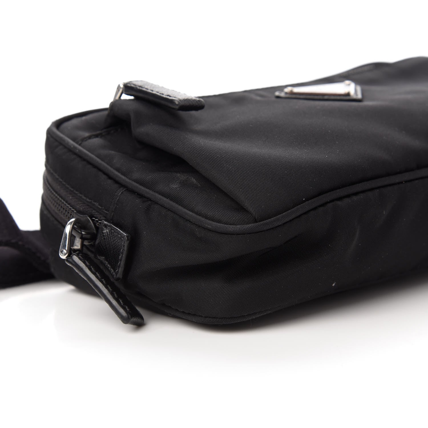 Prada Tessuto Nylon Belt Bag Black 6 of 10