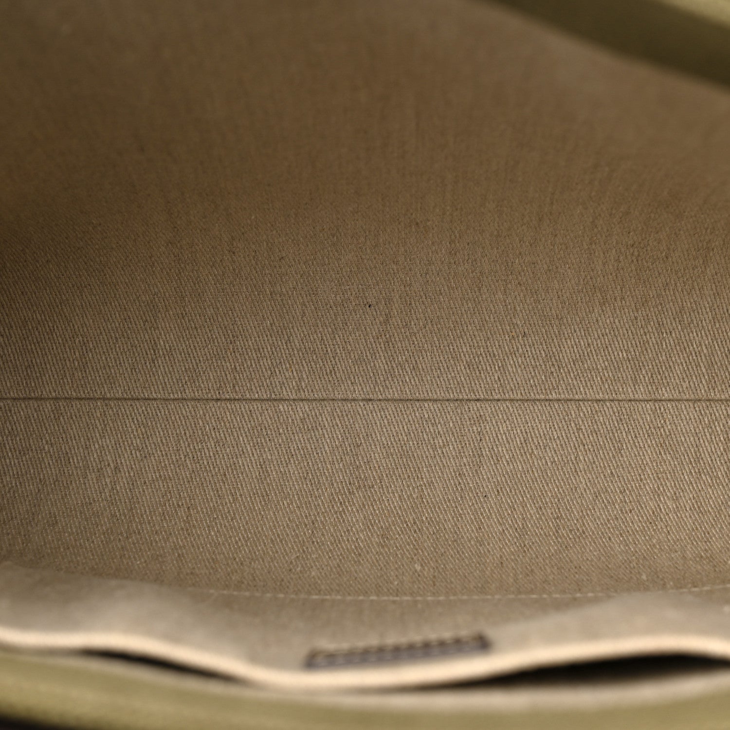 Chloe Linen Calfskin Medium Woody Tote Warm Green 5 of 14