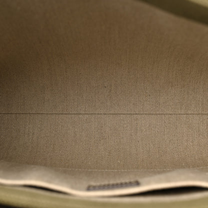 Chloe Linen Calfskin Medium Woody Tote Warm Green 5 of 14