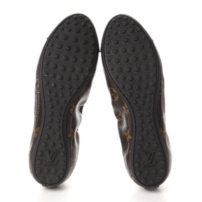 Louis Vuitton Monogram Flirty Ballerina Flats 39 Black 6 of 10