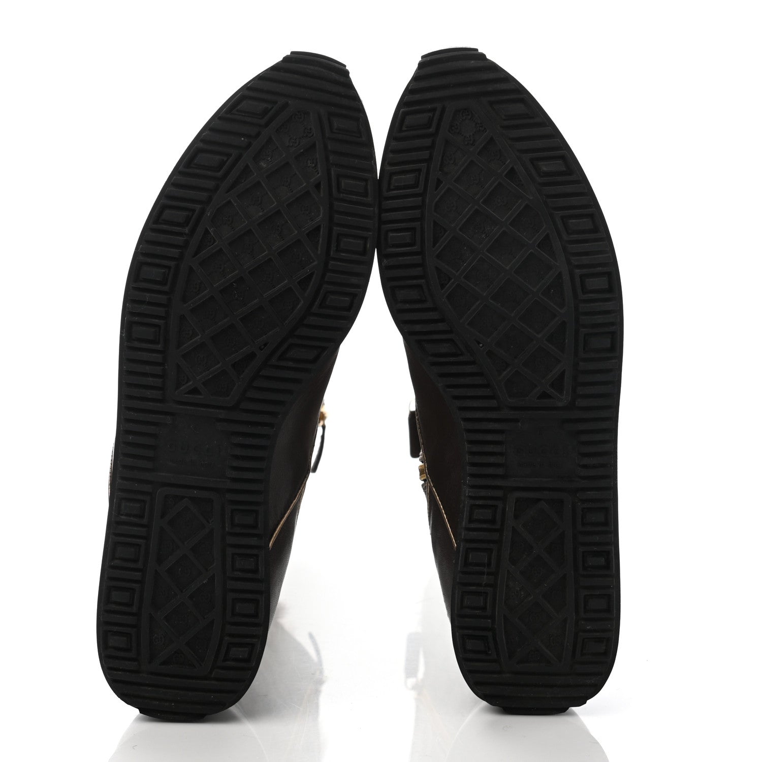 Gucci GG Plus Monogram Rabbit Fur Boots 39 Dark Brown 5 of 25