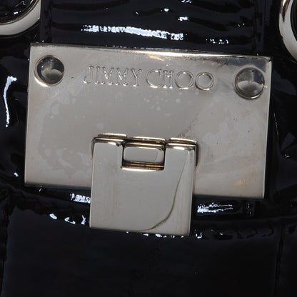 Jimmy Choo Patent Medium Riki Burgundy 8 of 8