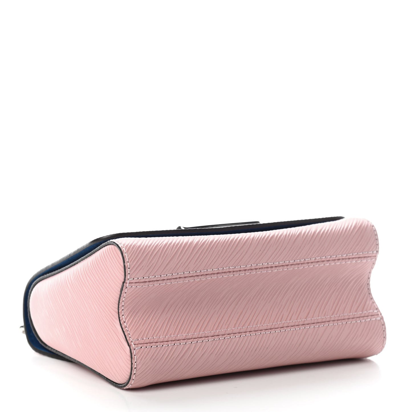 Epi Twist Braided Strap Shoulder Bag PM Rose Ballerine