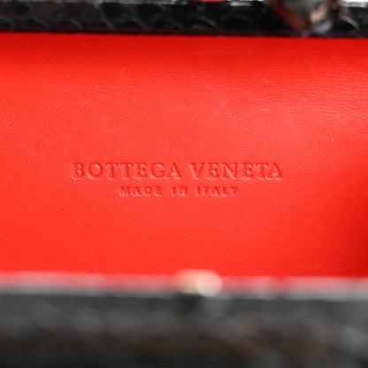 Bottega Veneta Impero Ayers Knot Clutch Black 6 of 9