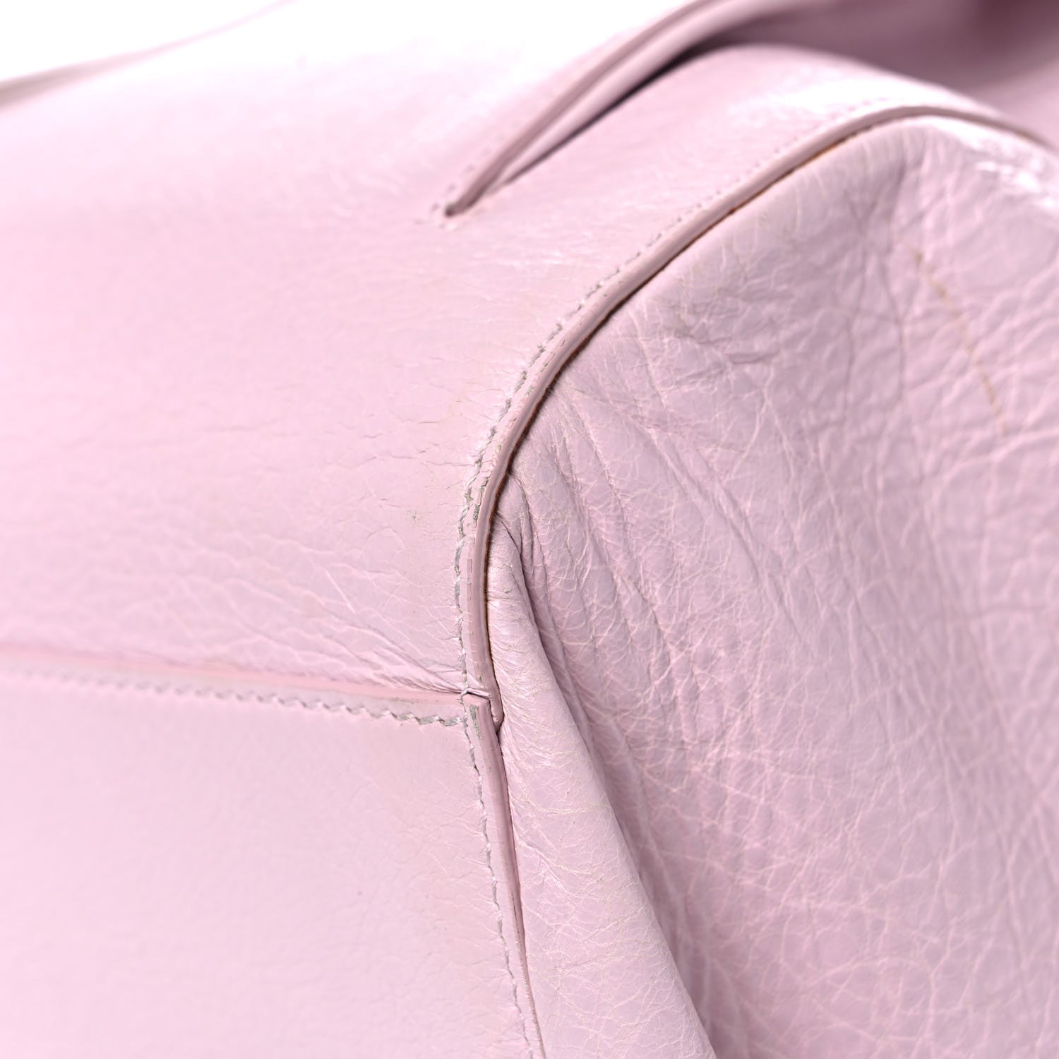 Balenciaga Agneau Classic Hardware Zip Traveler Backpack Rose Poudre Rose Petunia 9 of 17