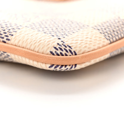 Louis Vuitton Damier Azur Pochette Milla MM 9 of 11