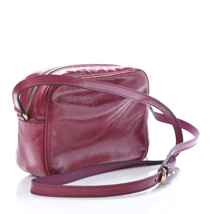 Gucci Soft Patent Small Soho Disco Bag Bright Bougainvillea 3 of 21