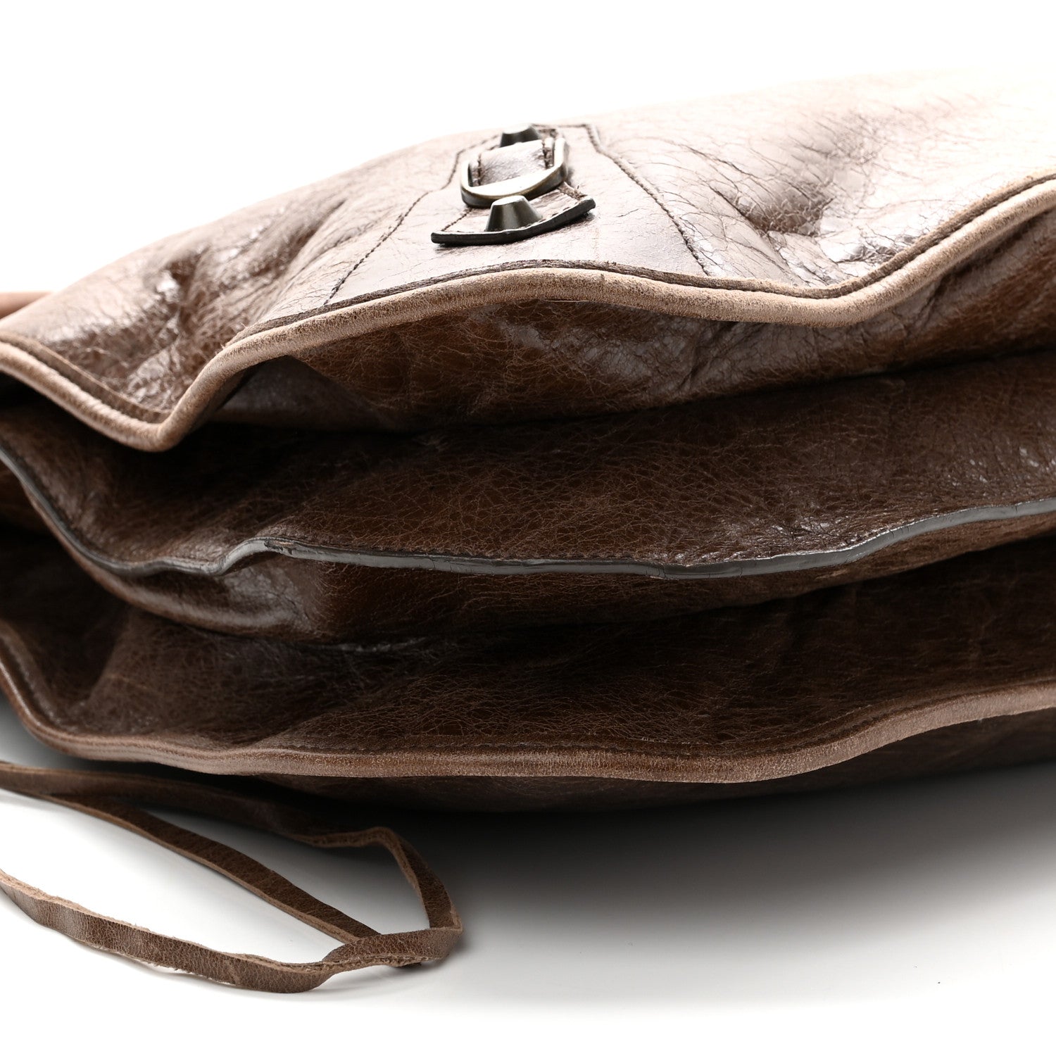Balenciaga Chevre Classic Hardware Mid Afternoon Tote Truffle 10 of 11