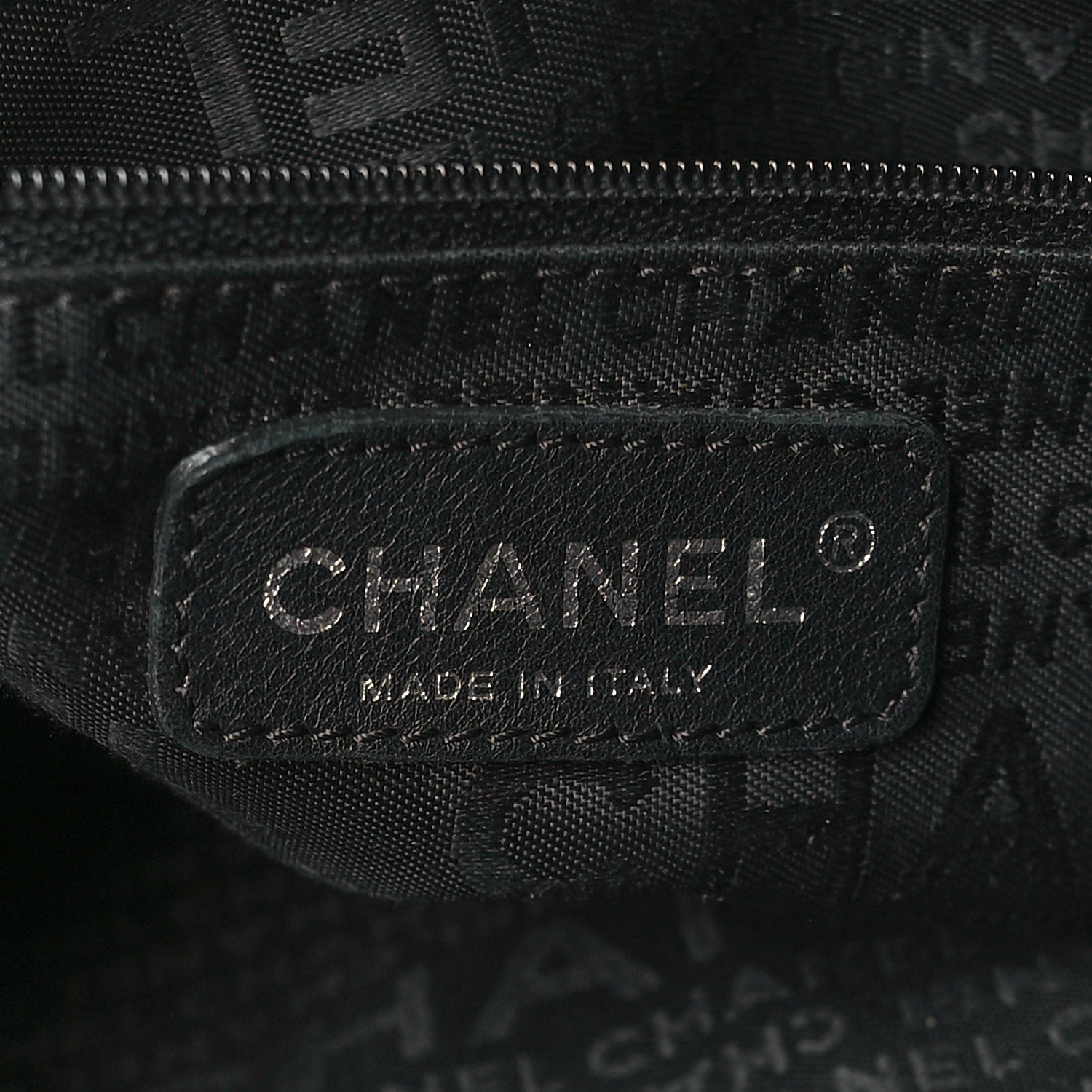 Chanel Lambskin Stitched Medium Ultimate Soft Tote Black 6 of 9