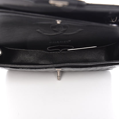 Chanel Patent Quilted Medium Double Flap Black 5 of 17