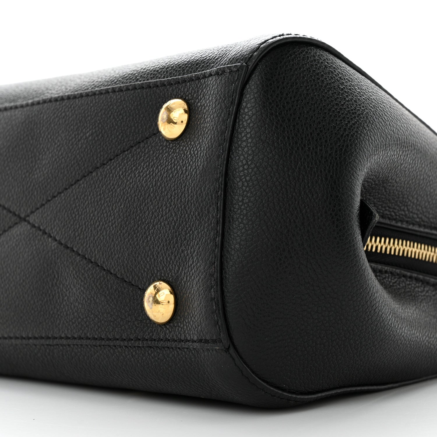 Louis Vuitton Empreinte Monogram Giant Montaigne BB Black Beige 9 of 9
