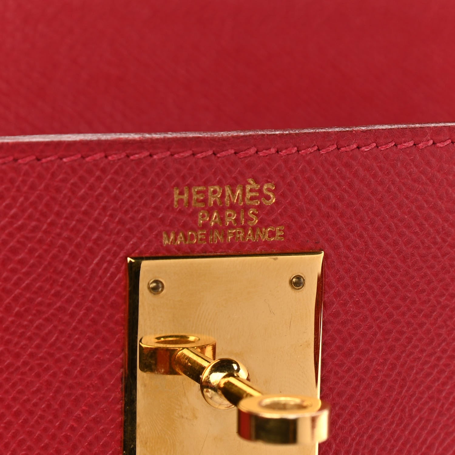 Hermes Epsom Kelly Retourne 32 Rouge Vif 5 of 14