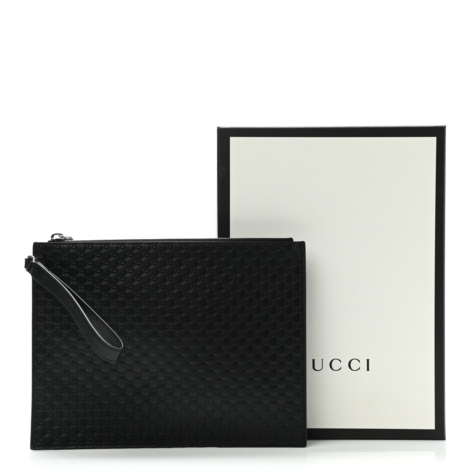 Gucci Microguccissima Clutch Black 9 of 9