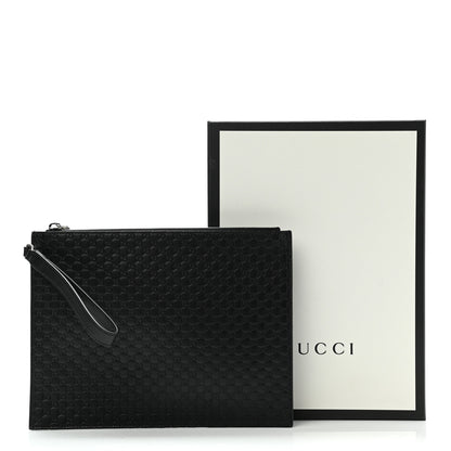 Gucci Microguccissima Clutch Black 9 of 9