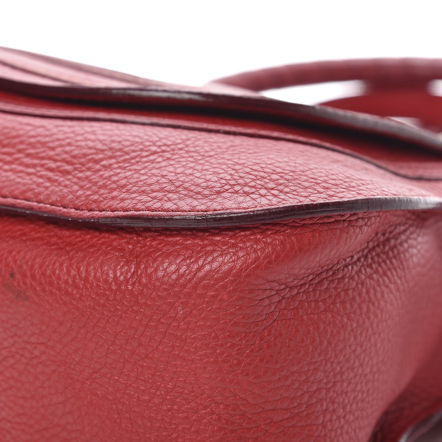Calfskin Medium Marcie Satchel Acerola