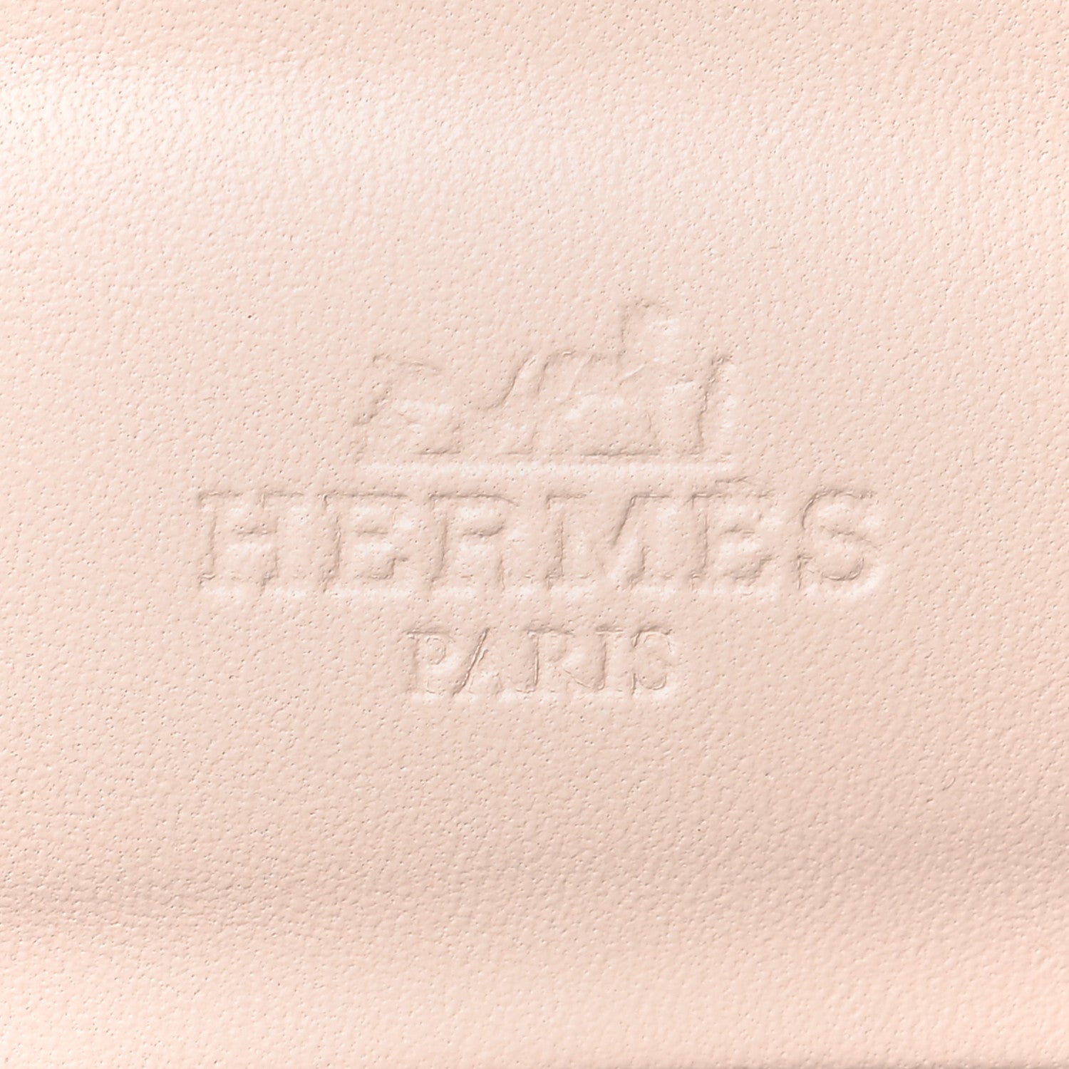 Hermes Box Calfskin Oran Sandals 37.5 Rose Pale 6 of 7