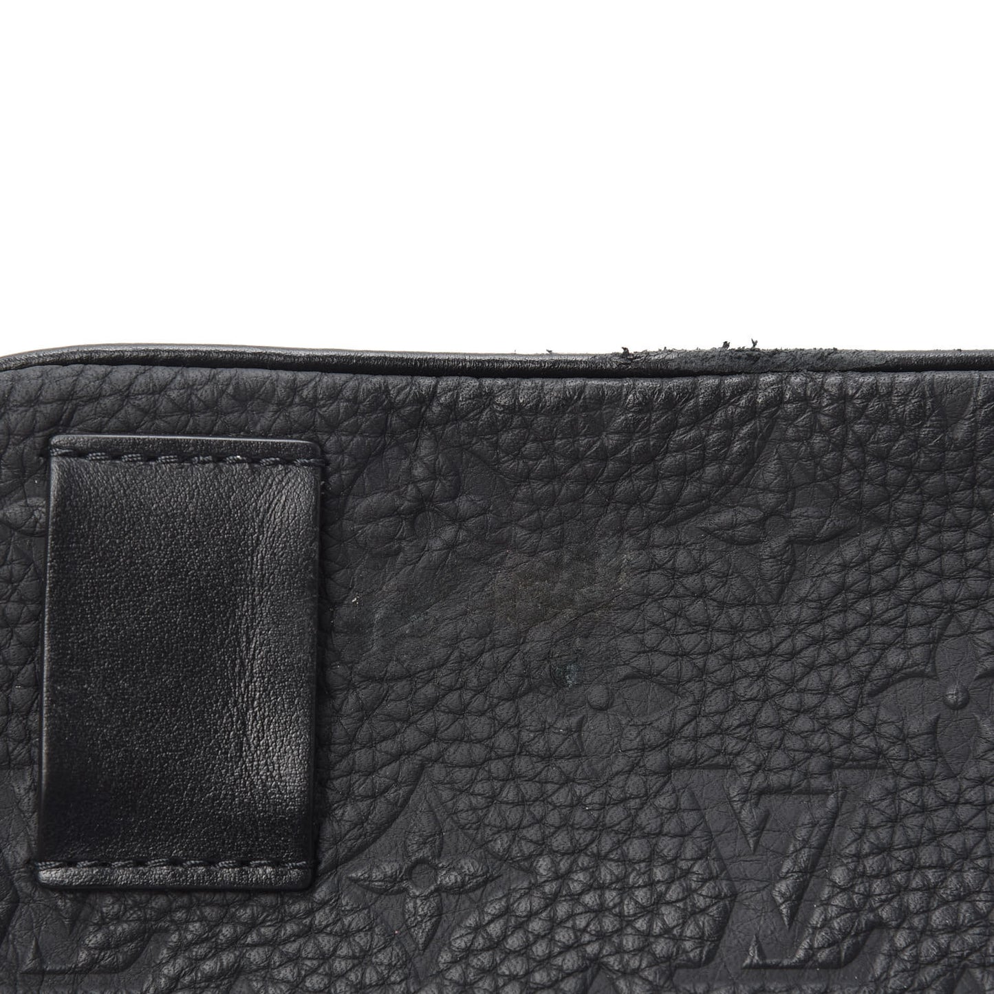 Taurillon Monogram Uniformes Solar Ray Soft Pochette Volga Belt Bag Black